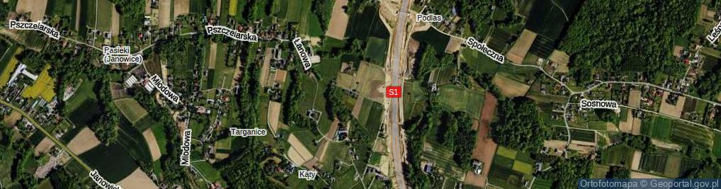 Zdjęcie satelitarne Krucza ul.